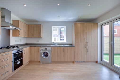 New fitted kitchen with built in appliances